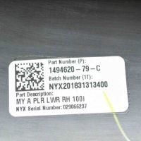 Передняя правая накладка  декоративная порога  tesla model y 149462079c 13576916 340kw Киев, фото thumb