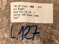 фото thumb №10, Корпус вкладыш лампы фара правый перед led do bmw 7 g11 g12 przedlift