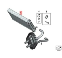 фото thumb №7, Bmw 1 f21 теплообменник нагревателя радиатор 64119229486 9229486 oem