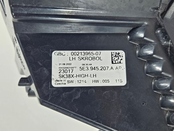 фото thumb №8, Лампа ліва зад задня skoda octavia 4 iv led зчеплення eu