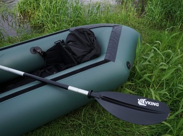 Весло для каяка Packraft, складное, четырехсекционное, 230 см, регулируемое, легкое, ALU