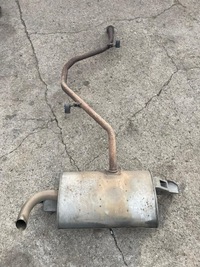 фото thumb №1, Гасник труба вихлопна toyota c-hr 1,8 гібрид