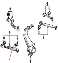 фото thumb №2, Audi rs6 c6 передня частина lower керування arm 4f0407151a
