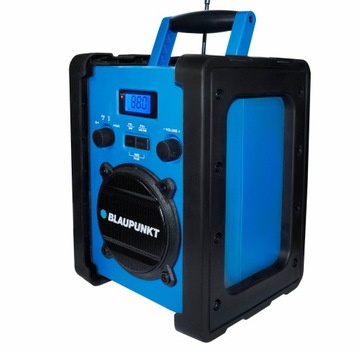 СТРОИТЕЛЬНАЯ РАДИО BLAUPUNKT PP30BT РАБОЧАЯ САЙТА BT И АККУМУЛЯТОР В ПОДАРОК