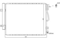 фото thumb №12, Конденсатор кондиціонера з осушувач pasuje do: kia sorento i 2.5d/3.3