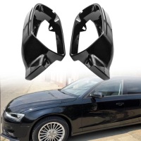 фото thumb №10, Чорні захисні накладки дзеркал зовнішніх do audi a4 b8, s4, rs4 2011–2015