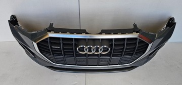 фото thumb №8, Бампер переднее перед audi q3 83a f3 lx7m s-line 18- решётка радиатора сатин спойлер