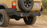 Бампер задняя  стальной nissan patrol y61 97-04 с Разборки, фото thumb