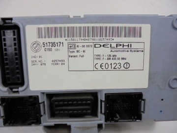фото thumb №6, Fiat punto ii 188 модуль комфорта кузов bsi 51735171