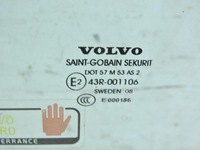 фото thumb №4, Скло двері лівий перед volvo v70 iii