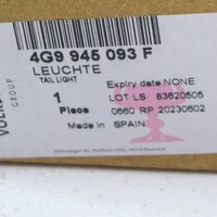 фото thumb №9, Audi a6 allroad 4g rear left сторона задняя дверь задний фонарь 4g9945093f oem