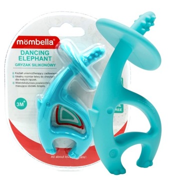 СИЛИКОНОВАЯ ЩЕТКА ДЛЯ ПРОРЕЗЫВАНИЙ MOMBELLA