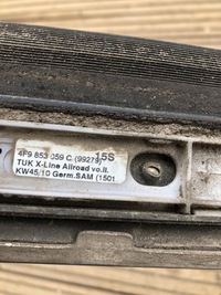 фото thumb №6, Audi a6 c6 allroad lift молдинг дверь левый перед