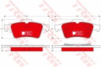 Гальмівні диски гальмівні колодки задня trw renault latitude Ціна, фото thumb