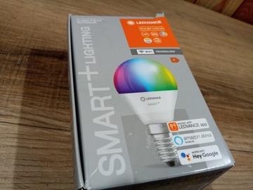 Żarówka LED, Ledvance Smart+ Lighting, RGB, E14 40 W, 2700–6500 K