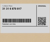 фото thumb №1, Амортизатор передний левый mini f55 f55 lci