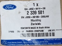 фото thumb №4, Рамка решётка радиатора ford ranger mk5 2019-2021