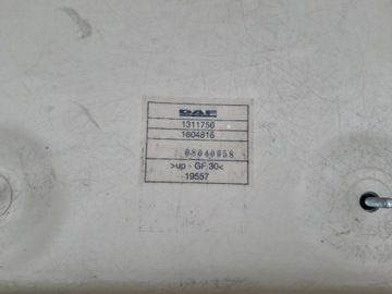 фото thumb №5, Daf xf 105 спойлер закабінний обтікач права верхня 1311756