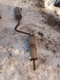 Купити Volkswagen jetta 7 vii америка вихлоп гасник труба вихлопна, фото thumb