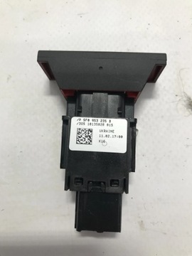 фото thumb №2, Кнопка перемикач світла аварійних seat ateca