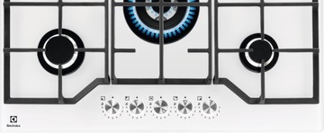 ELECTROLUX KGG75362W газовая варочная панель 74 см 5 конфорок