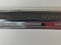 Молдинг, хром бампера передний audi a-6 c6 4f przed lift правая 897. Киев, фото thumb