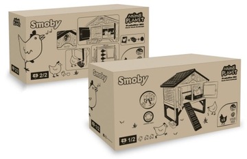 Курятник на 5 кур Система вентиляции Smoby