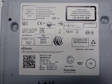 фото thumb №10, Радио навигация навигация заводская eur 5e0919605j 5q0035874b octavia iii 5e 16r