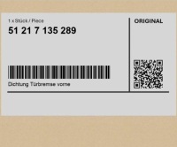 фото thumb №1, Прокладка ограничителя дверь передних mini coupé r58 cabrio r57 r56 lci