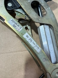 фото thumb №10, Амортизатор дах лівий, петля лівий, кришки mercedes sl r230, w230 sa