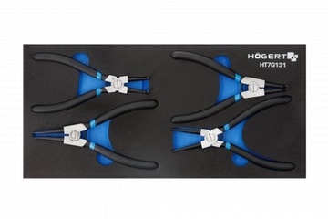 HOGERT HT7G131 МОНТАЖНЫЙ НАБОР ЩИПЦОВ SEGER 4 шт.