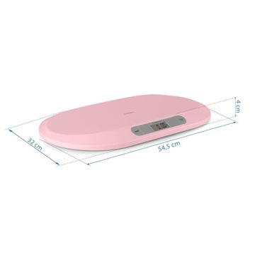WAGA DLA NIEMOWLĄT DZIECIĘCA NIEMOWLĘĆA DO 0,01-20kg DOKŁADNA LCD + BATERIE