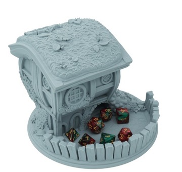 Green Hill - башня для игры в кости - GreenHill Dice Tower Светло-серый