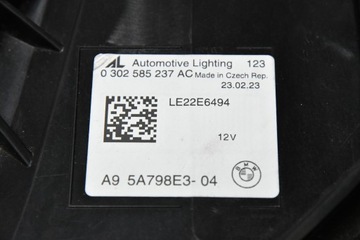 фото thumb №9, Лампа ліва led bmw 5 g60 g61 m5 g90 g99 чорна тіньова лінія м-пакет usa sae