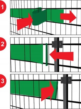 TAŚMA OGRODZENIOWA BRĄZOWA Wąska 4,75x35m +KLIPSY