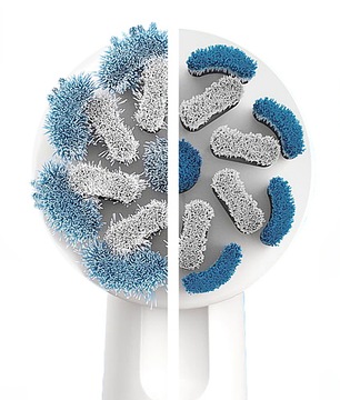 Электрическая зубная щетка Oral-B PRO 3 3770 Cross Action Синий