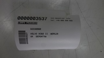 фото thumb №6, Volvo xc60 ii лампа передня ліва uk 32338980