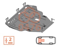 фото thumb №6, Сталевий захист pod двигун ford connect