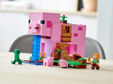 LEGO MINECRAFT 21170 ДОМ В ФОРМЕ СВИНЬИ