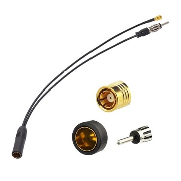 DAB rozgałęźnik antenowy Adapter SMB Radio