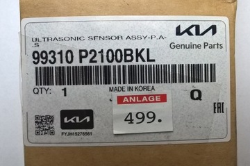 фото thumb №9, Kia sorento 4 iv 2021-2025 датчик pdc паркування оригінальний номер eu 99310-p2100bkl