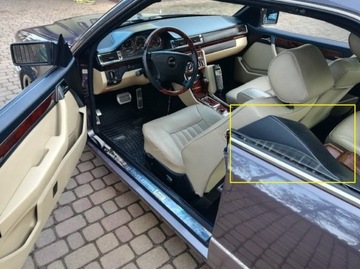 фото thumb №7, Защитные накладки ремней. обивка, боковина do w124 купе, kpl. 494619864, 494619865