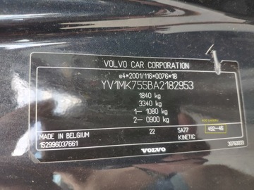 фото thumb №16, Volvo c30 подушки подушка безпеки панель консоль капот ремені натягувачі комплект eu