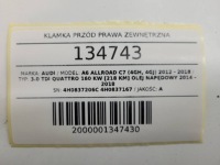 фото thumb №14, Ручка перед права зовнішня двері keyless audi a6 c7 allroad 4h0837206c
