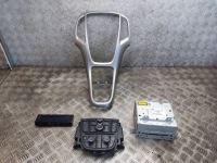 Купить Радио проигрыватель + панель обдув + рамка opel astra j 13332702, фото thumb