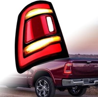 фото thumb №1, Dodge ram 1500 2019-24 лампа задняя левая led с красный pod bsm мёртвая зона