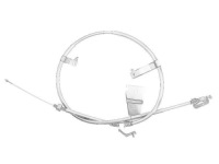 фото thumb №1, Трос тормоза стояночного оригинальный номер isuzu 8980070101