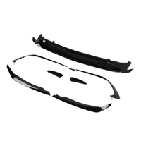 фото thumb №12, Gloss чорний передній бампер aero спліттер набір do ust mercedesbenz zo