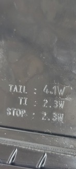 фото thumb №10, Лампа левая задняя задняя led opel astra vi l 2022- 9857838880