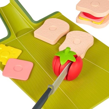 КУХОННЫЙ НАБОР АКСЕССУАРЫ LANCH РАЗДЕЛОЧНАЯ ДОСКА С липучкой CHOP2POT CASDON